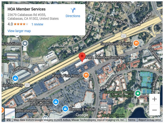 HOA Member Services