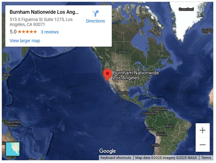 Burnham Nationwide Los Angeles