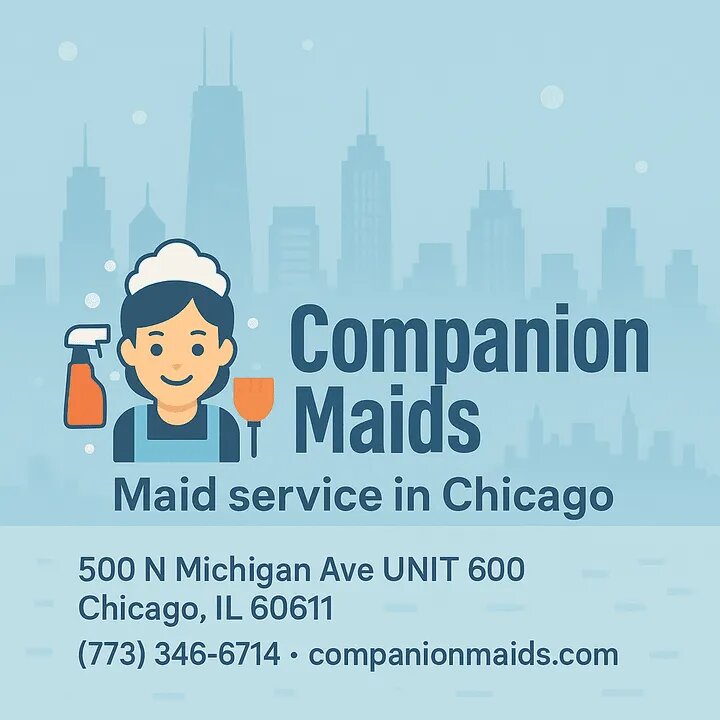 Founded in 2013 by Chicago locals, Companion Maids Cleaning Service is redefining what it means to deliver trustworthy, high-quality maid service.
