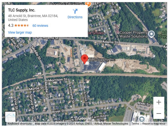 Rolanda Ross TLC Supply, Inc. 48 Arnold Street Braintree, MA 02184