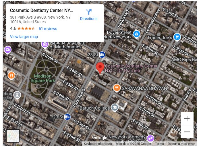 Cosmetic Dentistry Center NYC - Dr. Pia Lieb