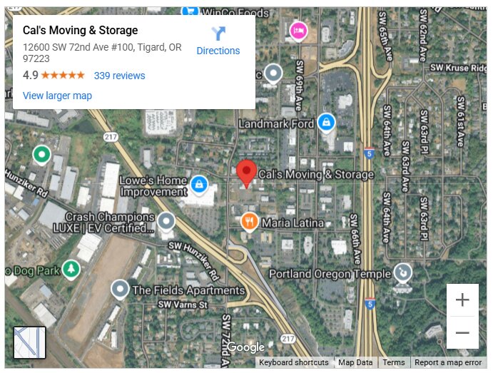 Cal's Moving & Storage