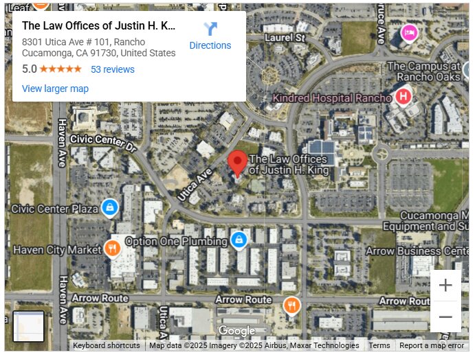 The Law Offices of Justin H. King