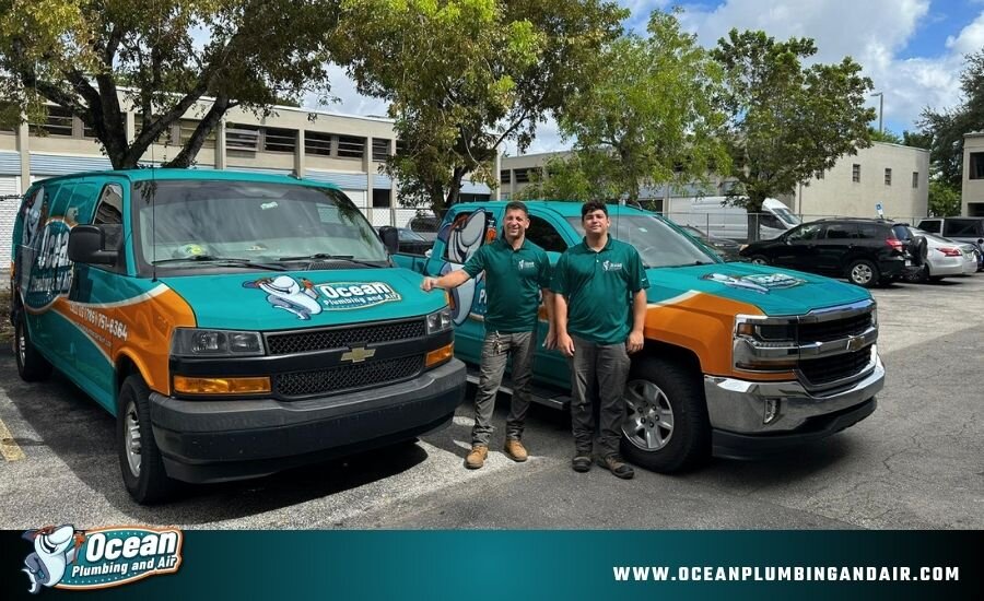 Ocean Plumbing and Air is a trusted plumbing and AC repair company serving homeowners in the Northwest Miami Area.