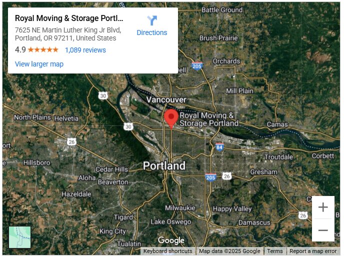 Royal Moving & Storage Portland