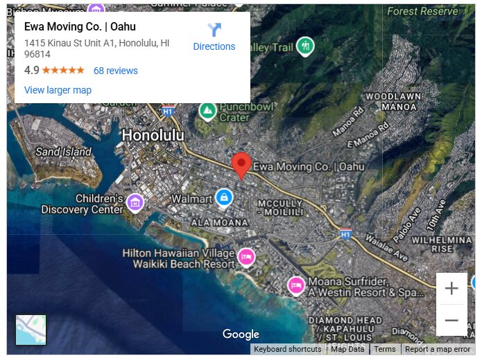 Ewa Moving Co. | Oahu