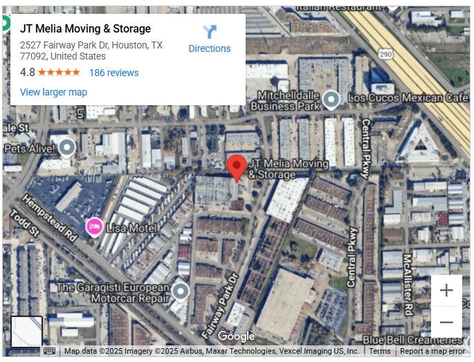 JT Melia Moving & Storage