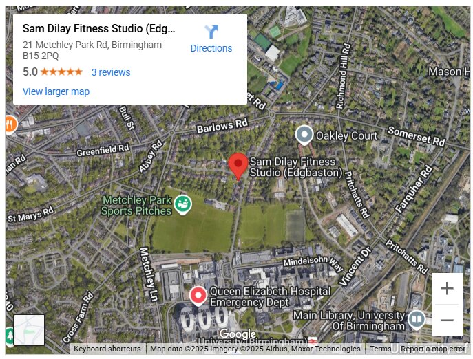 Sam Dilay Fitness Studio (Edgbaston)