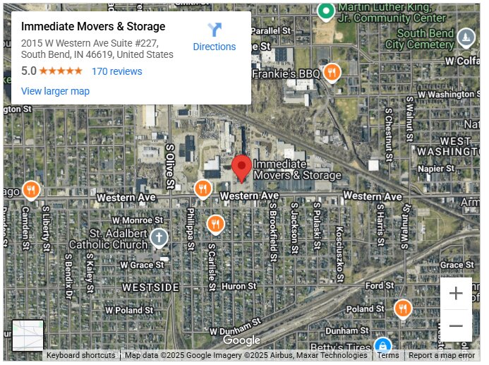 Immediate Movers & Storage