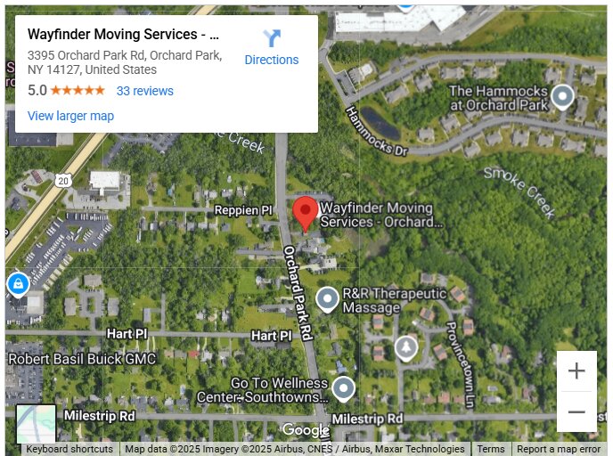 Wayfinder Moving Services - Orchard Park NY Movers