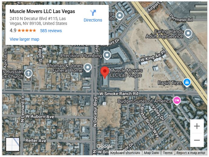 Muscle Movers LLC Las Vegas