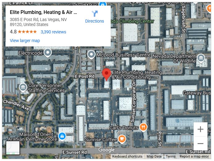 Elite Plumbing, Heating & Air Conditioning
