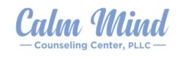 Calm Mind logo, a Willowbrook therapy center offering EMDR therapy and trauma-informed counseling.
