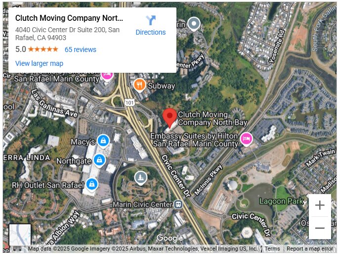 Clutch Moving Company North Bay