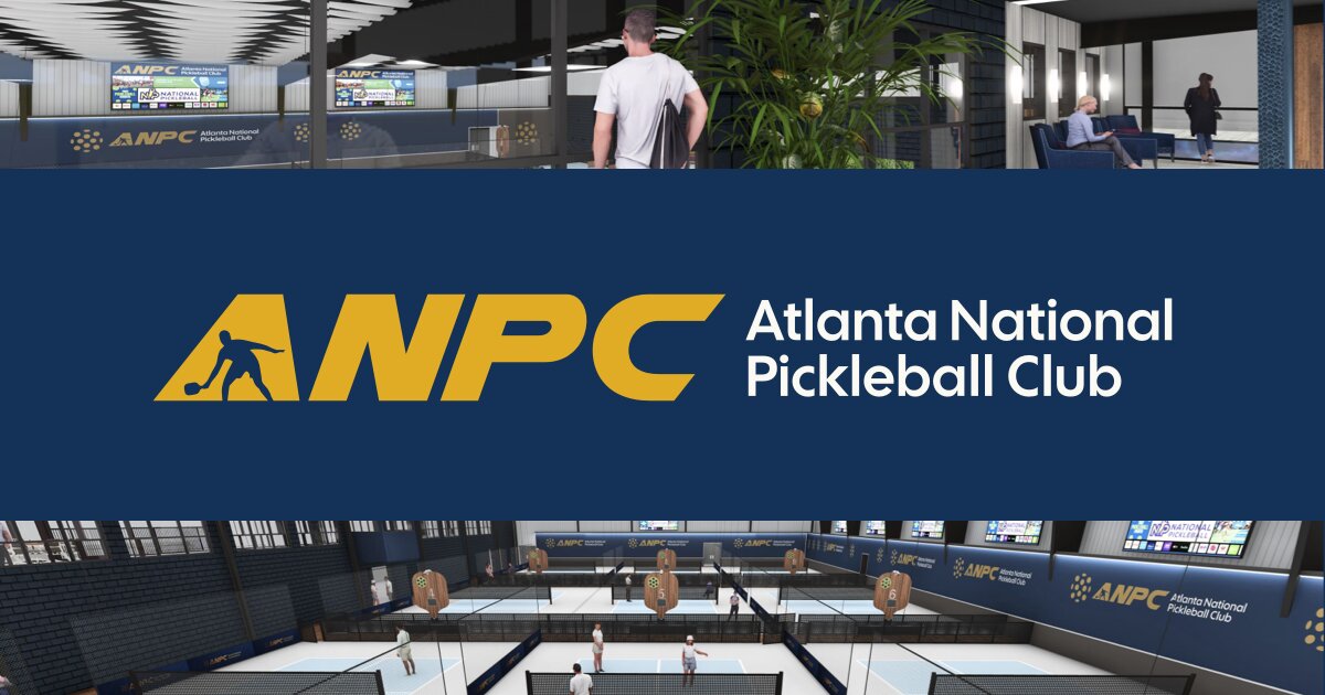 Atlanta National Pickleball Club is Georgia’s top destination for indoor pickleball. ANPC will showcase 18 beautiful indoor courts with state of the art lighting and tournament quality spacing between courts.
