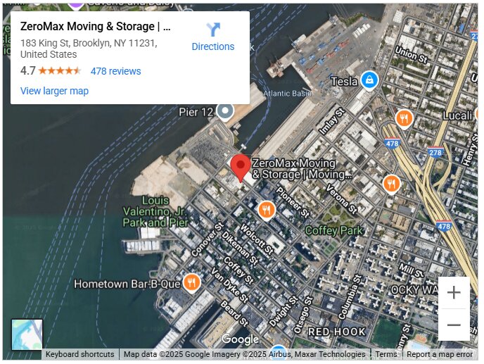 ZeroMax Moving & Storage | Moving Company NYC