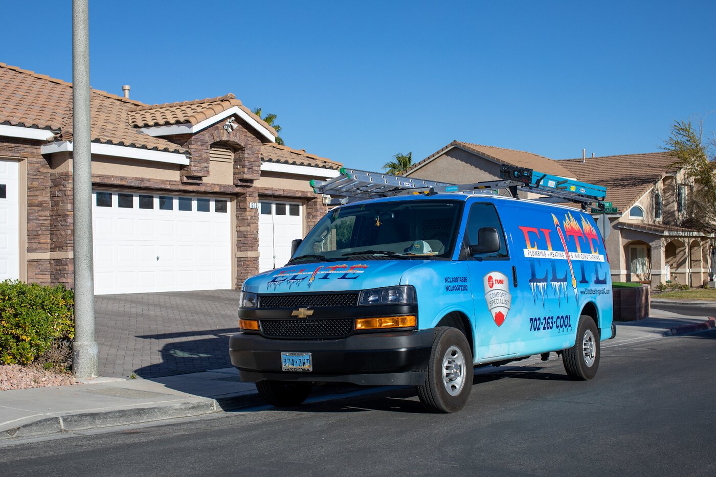 Elite Plumbing, Heating & Air Conditioning offers expert HVAC and plumbing services throughout the Las Vegas area.