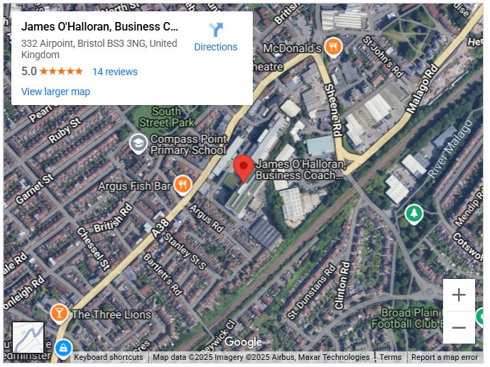 James O'Halloran, Business Coach, Entrepreneur Coaching, Bristol