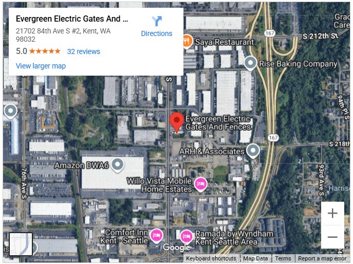 Evergreen Electric Gates And Fences