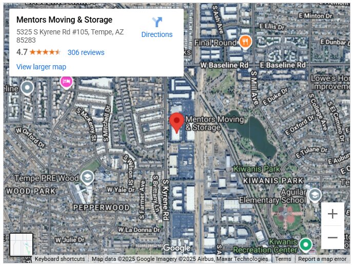 Mentors Moving & Storage