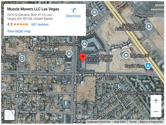 Muscle Movers LLC Las Vegas