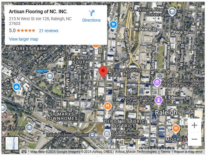 Artisan Flooring of NC. INC.