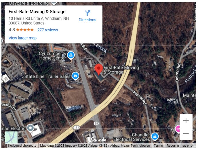 First-Rate Moving & Storage