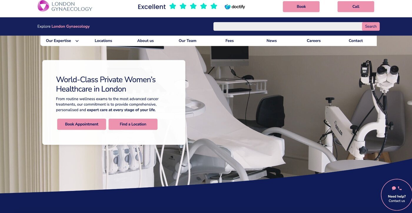 Founded in 2010, London Gynaecology has established itself as one of the UK's leading providers of women's healthcare services.