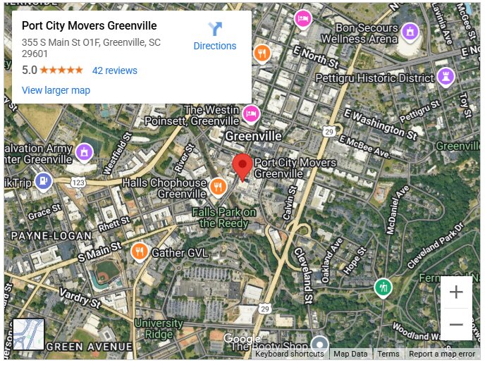 Port City Movers Greenville