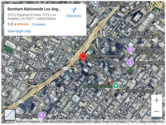 Burnham Nationwide Los Angeles