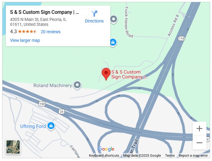 S & S Custom Sign Company | Lighting & Electrical Contractors in Peoria