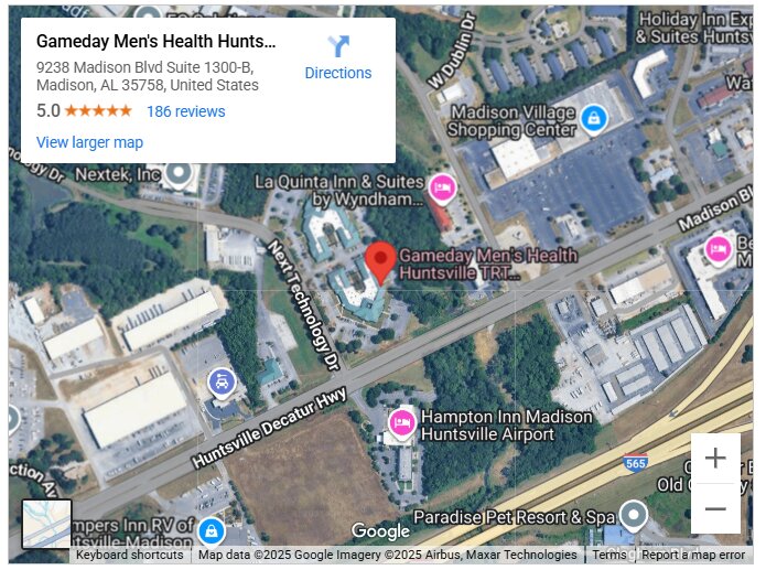 Gameday Men's Health Huntsville TRT, Weight Loss, and ED Clinic