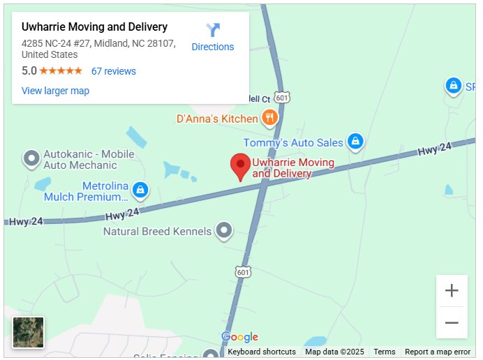 Uwharrie Moving and Delivery