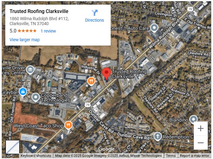 Trusted Roofing Clarksville