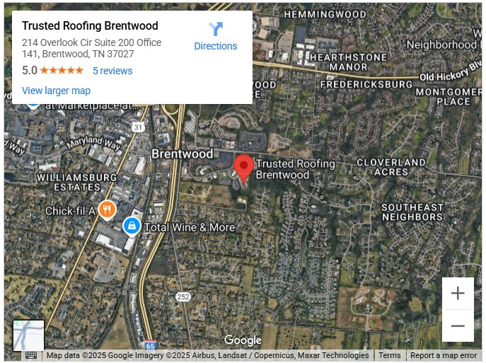 Trusted Roofing Brentwood