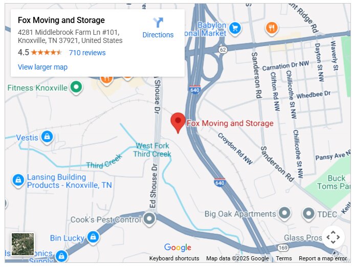 Fox Moving and Storage