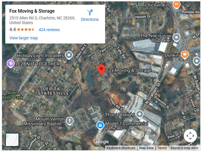 Fox Moving & Storage