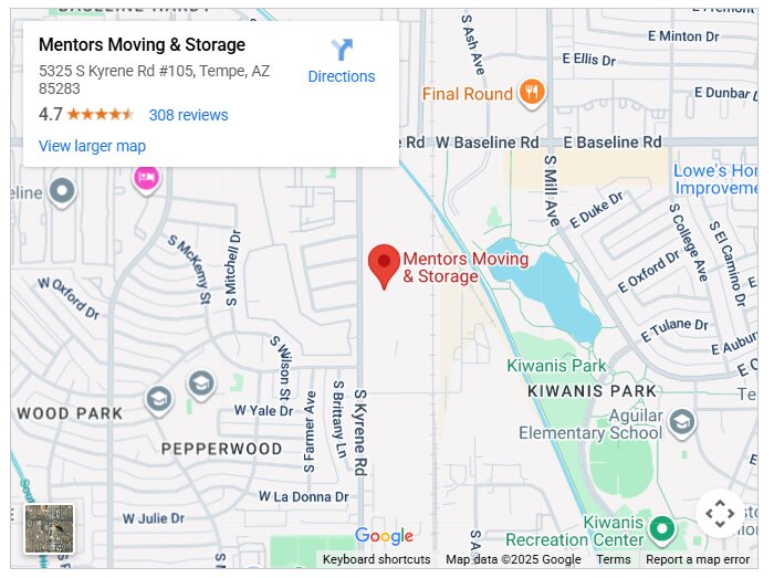 Mentors Moving & Storage