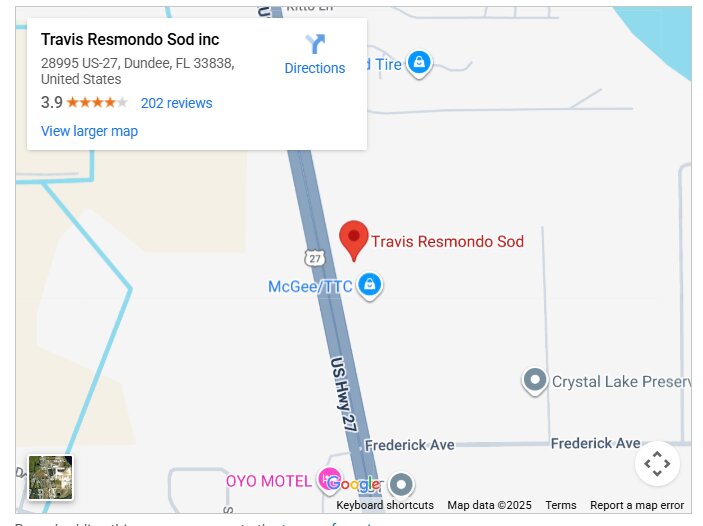 Travis Resmondo Sod inc