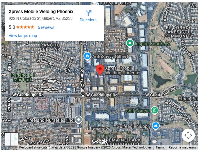 Xpress Mobile Welding Phoenix