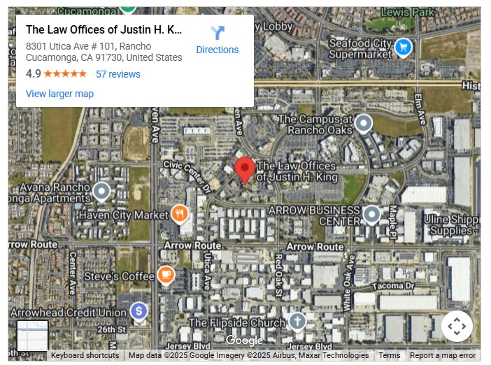 The Law Offices of Justin H. King