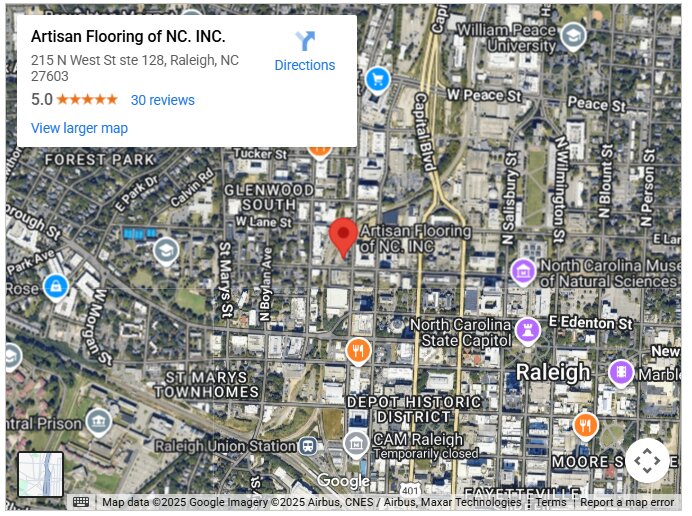 Artisan Flooring of NC. INC.