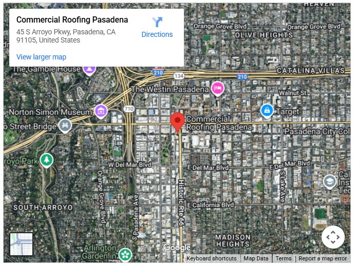 Commercial Roofing Pasadena