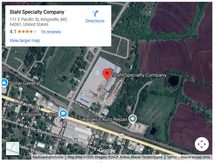 Stahl Specialty Company