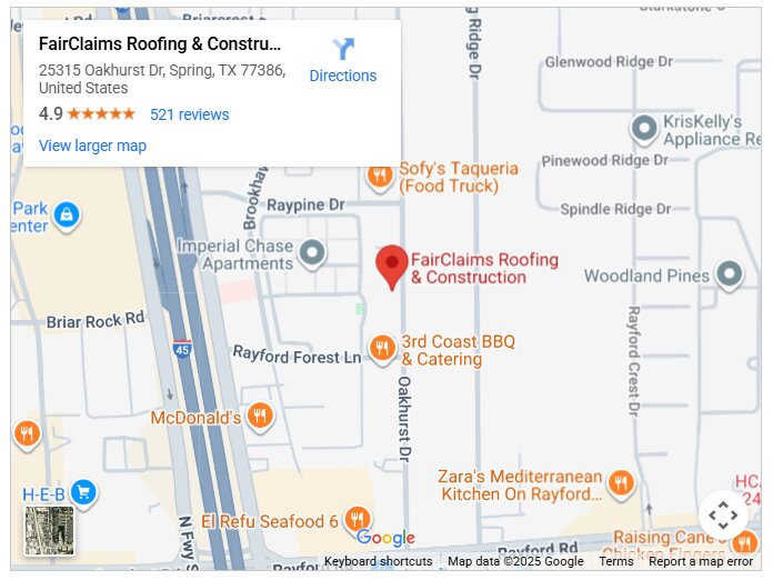 FairClaims Roofing & Construction