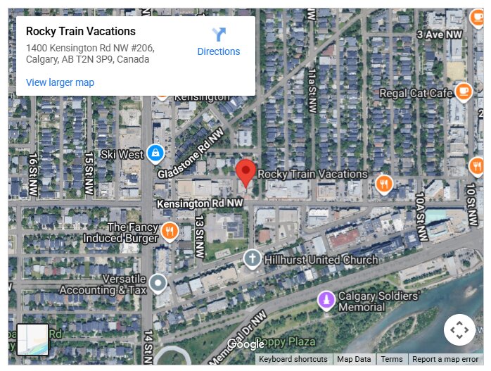 Rocky Train Vacations