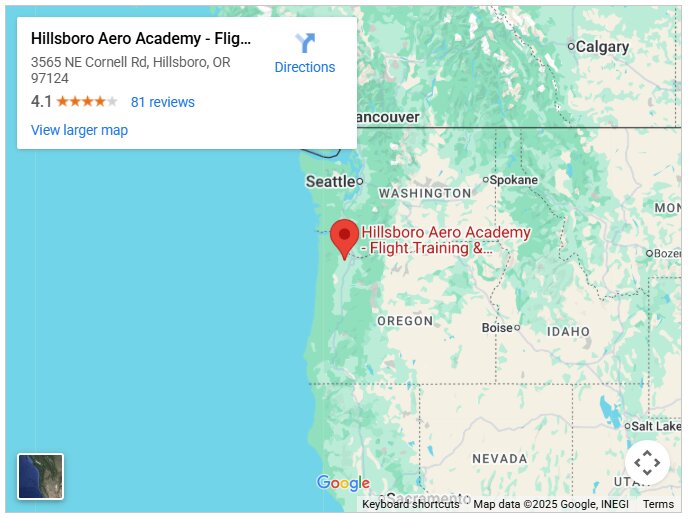 Hillsboro Aero Academy - Flight Training & Maintenance School