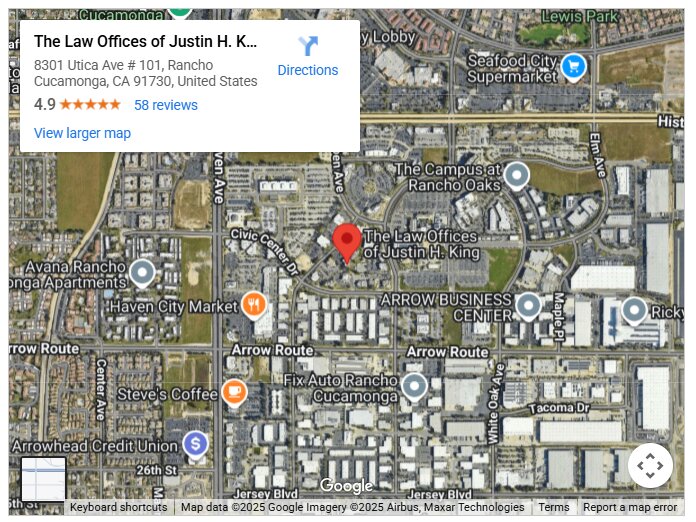 The Law Offices of Justin H. King