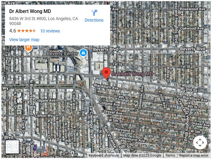 Dr Albert Wong MD