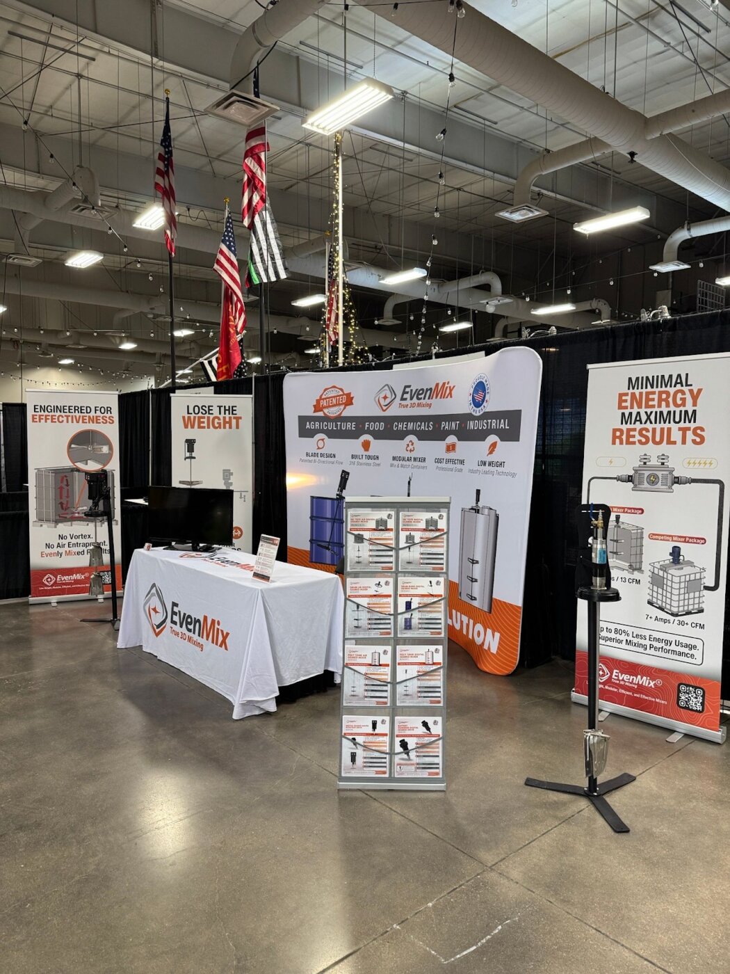 EvenMix designs and manufactures industrial mixing equipment used across agriculture, manufacturing, and processing industries.